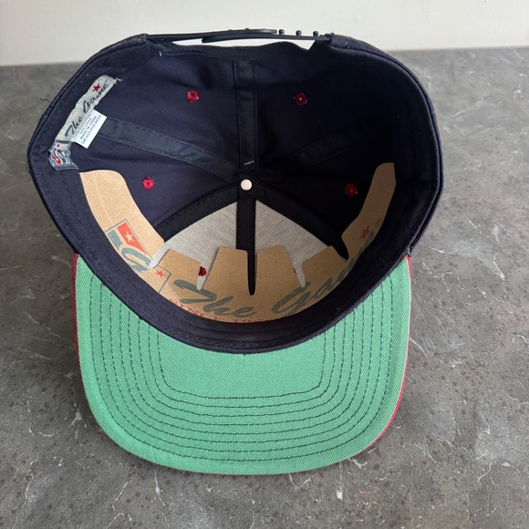 The Game Headwear Snapback Hat Cap Navy Blue Red Baseball - Picture 5 of 6